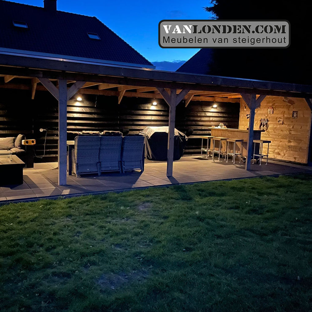 Steigerhout overkapping Manuel