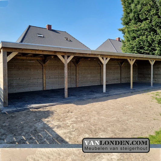 Steigerhout overkapping Manuel