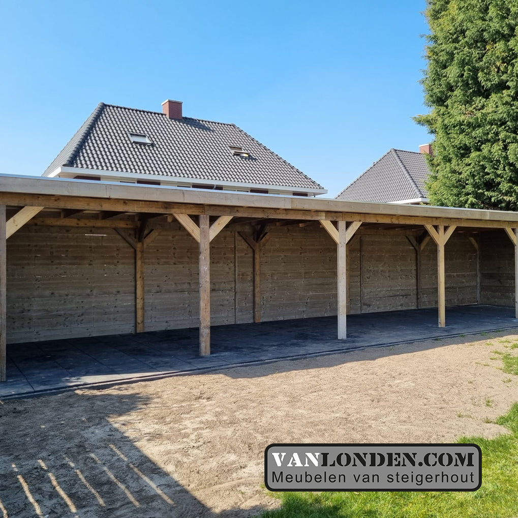 Steigerhout overkapping Manuel