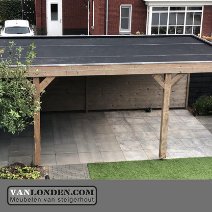 Steigerhout overkapping Roy