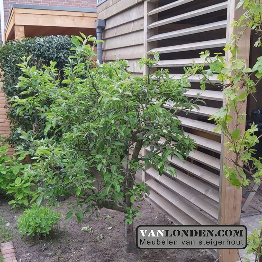 Steigerhout overkapping Sabine