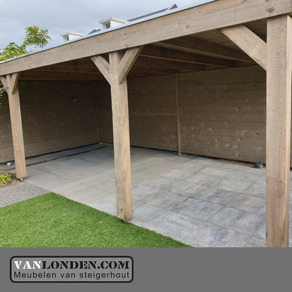 Steigerhout overkapping Roy