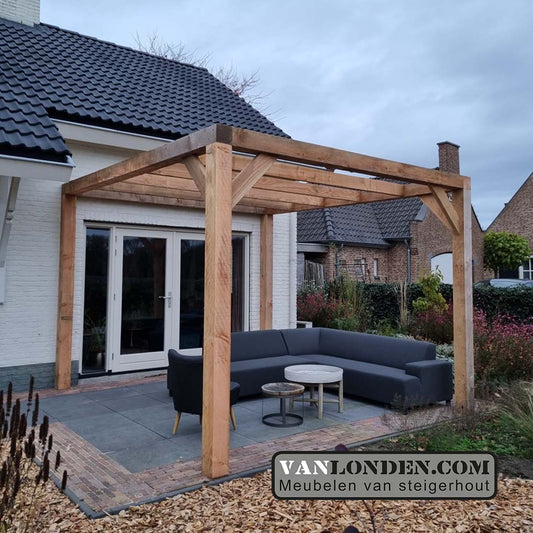 Steigerhout pergola Valesca
