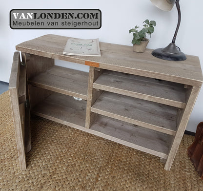Steigerhouten tv-kastje Lianne