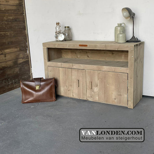Steigerhouten TV-meubel Anton