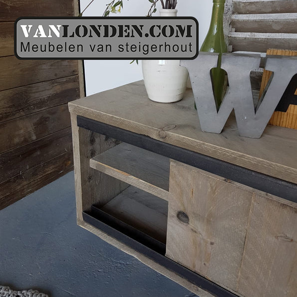 Steigerhouten TV-meubel Lisanne