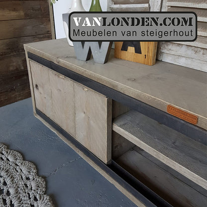 Steigerhouten TV-meubel Lisanne