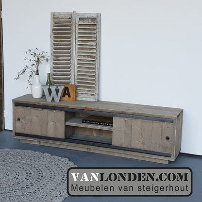 Steigerhouten TV-meubel Lisanne