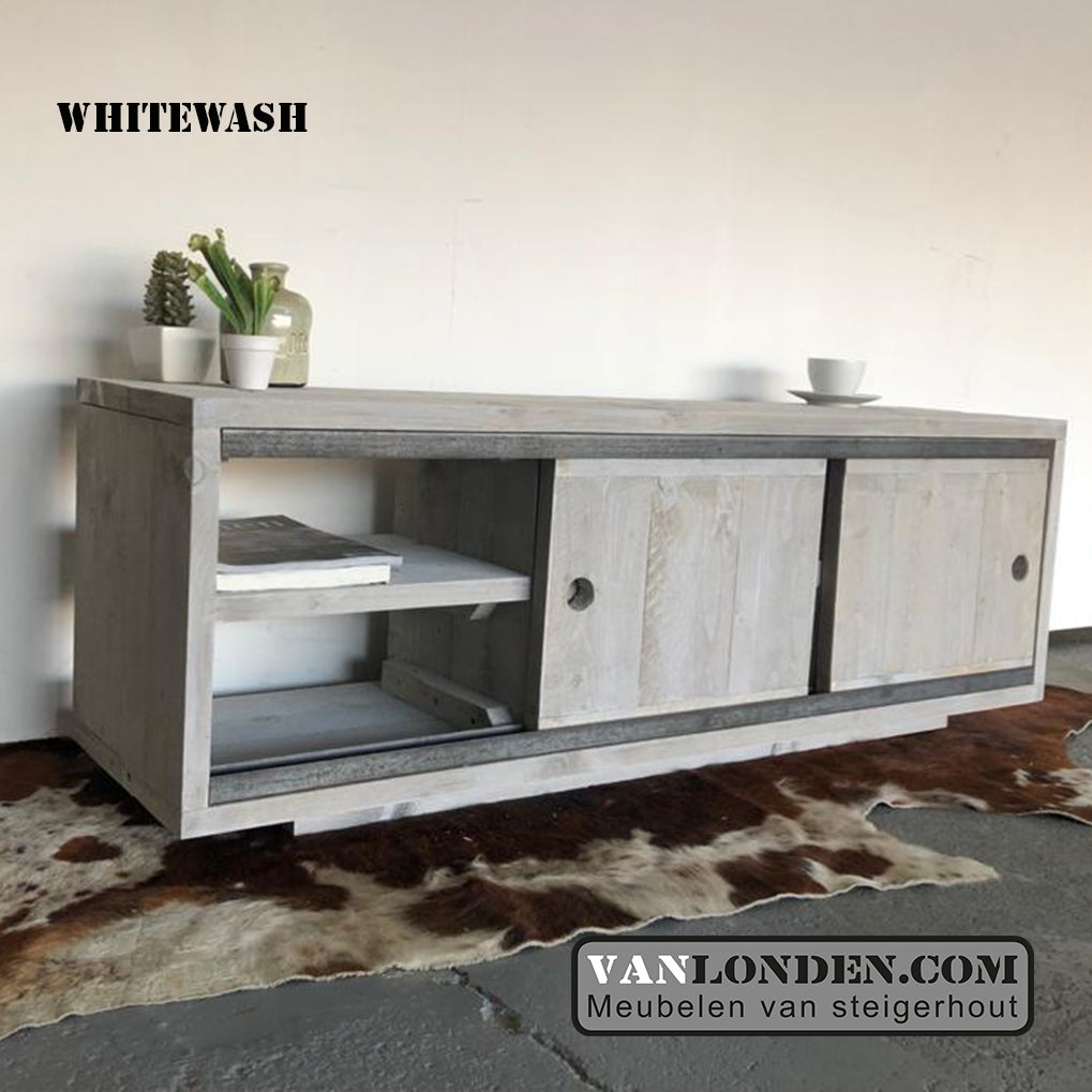 Steigerhouten TV-meubel Lisanne