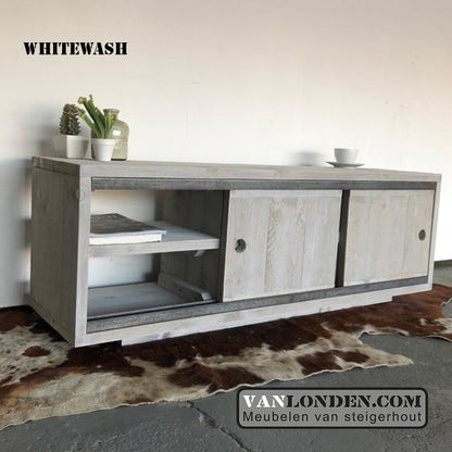 Steigerhouten TV-meubel Lisanne