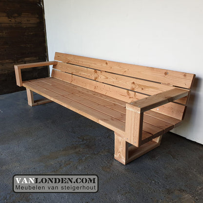 Tuinbank Ruud van Douglas balken