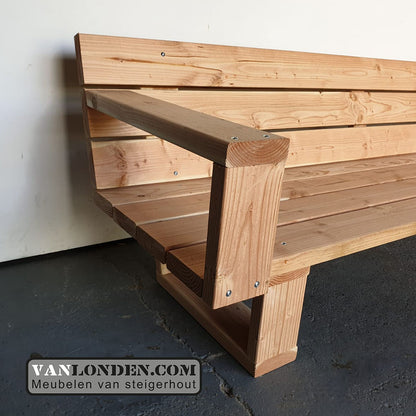 Tuinbank Ruud van Douglas balken