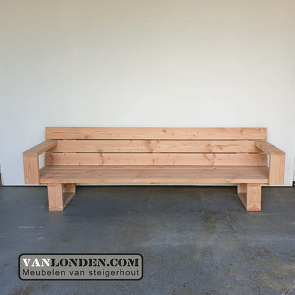 Tuinbank Ruud van Douglas balken