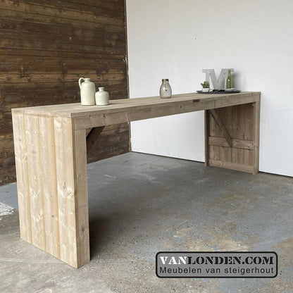 Steigerhouten bartafel Joyce