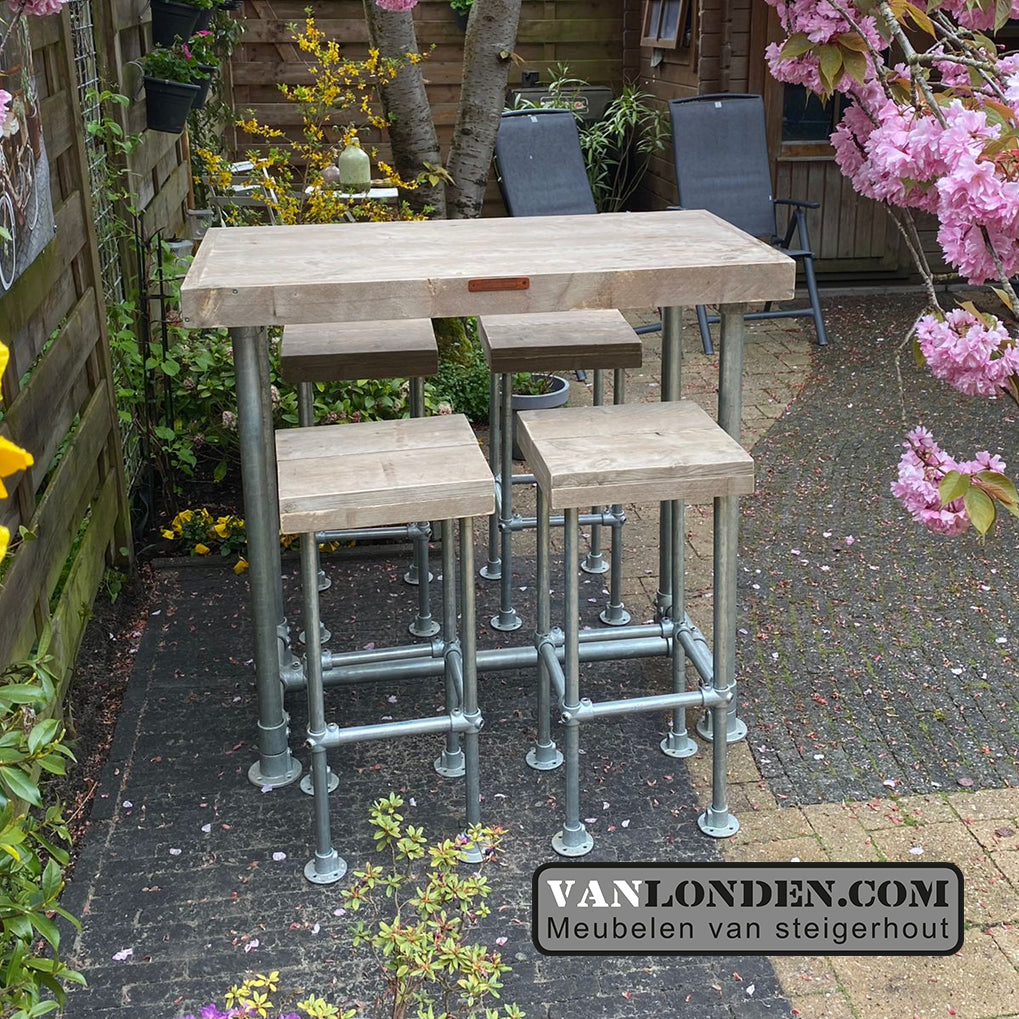 Steigerhouten bartafel Nick