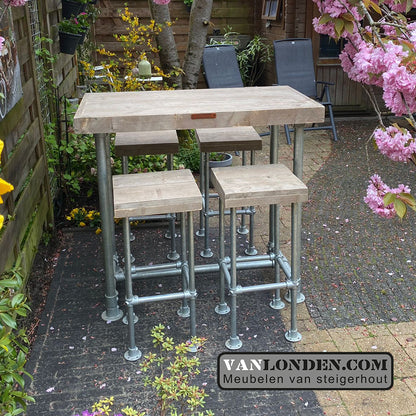 Steigerhouten bartafel Nick