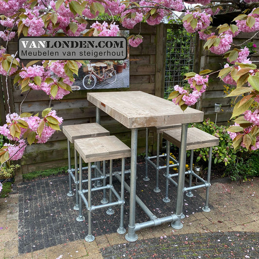 Steigerhouten bartafel Nick