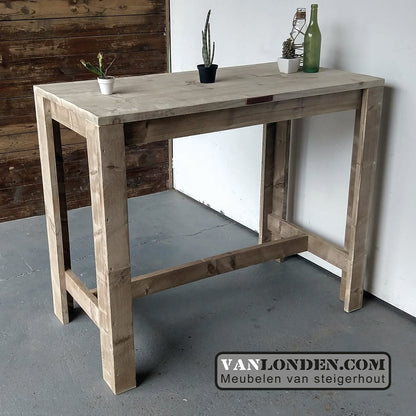 Steigerhouten bartafel Tino