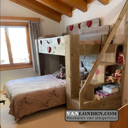 Steigerhouten hoogslaper Maren