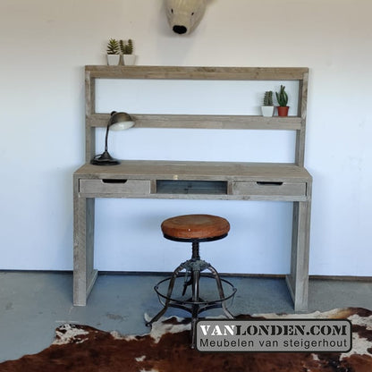 Steigerhouten bureau Archie