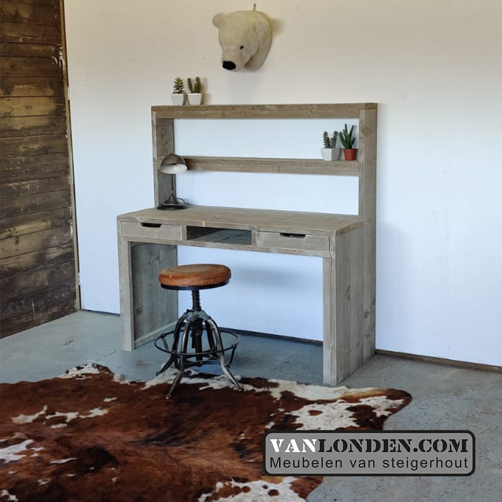 Steigerhouten bureau Archie