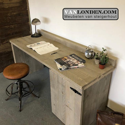 Steigerhouten bureau Binck