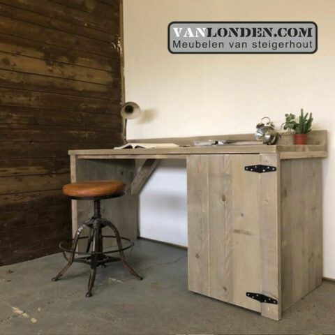 Steigerhouten bureau Binck