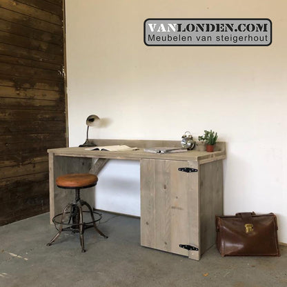 Steigerhouten bureau Binck