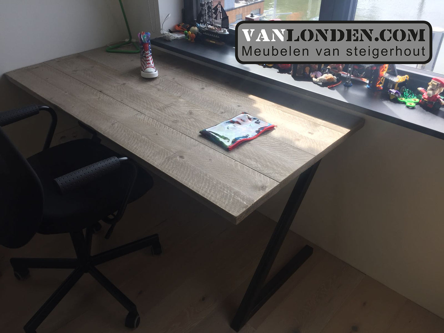 Steigerhouten bureau Mandy