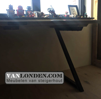 Steigerhouten bureau Mandy