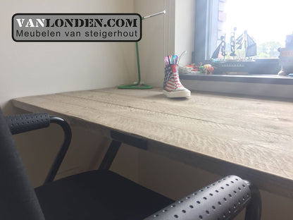 Steigerhouten bureau Mandy