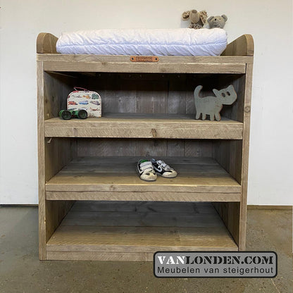 Steigerhouten commode Zoë