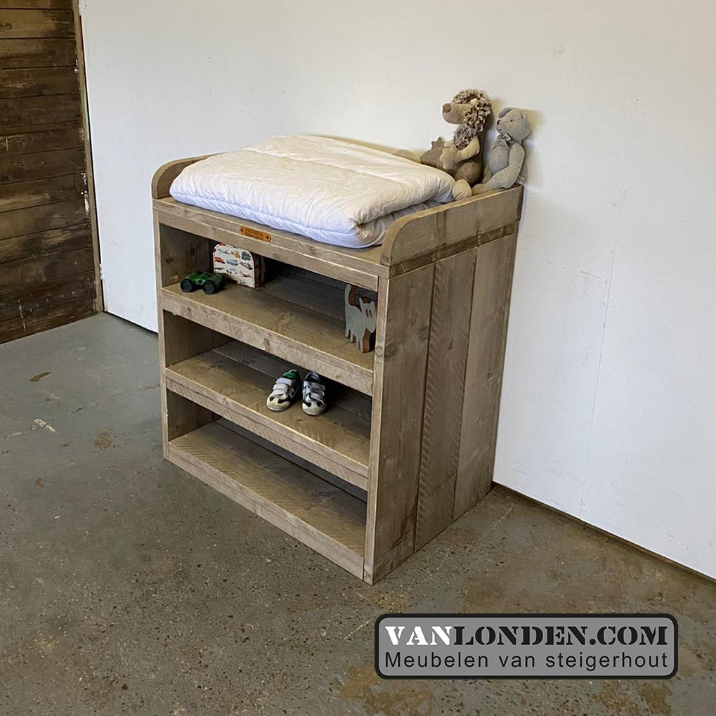 Steigerhouten commode Zoë