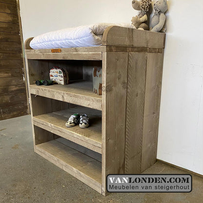 Steigerhouten commode Zoë