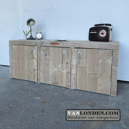 Steigerhouten dressoir Nilu