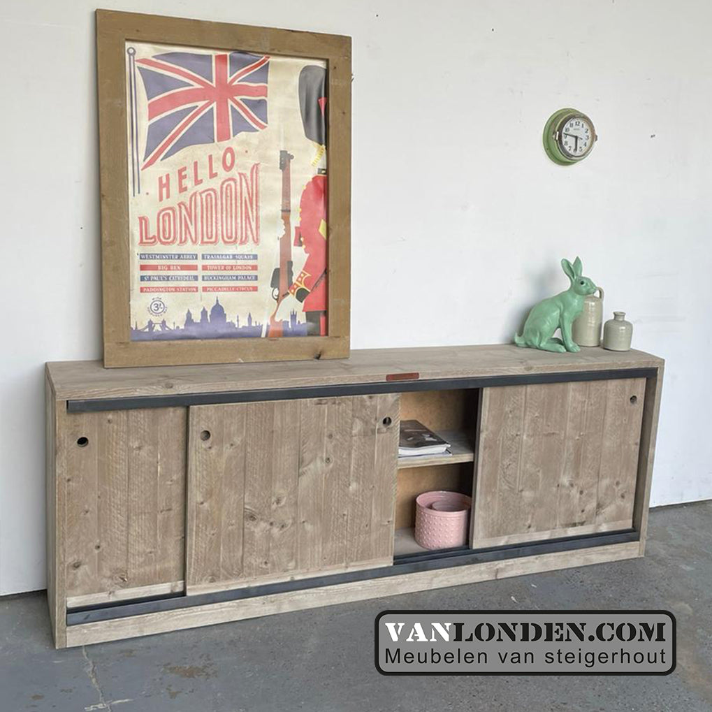 Steigerhouten dressoirkast Debby