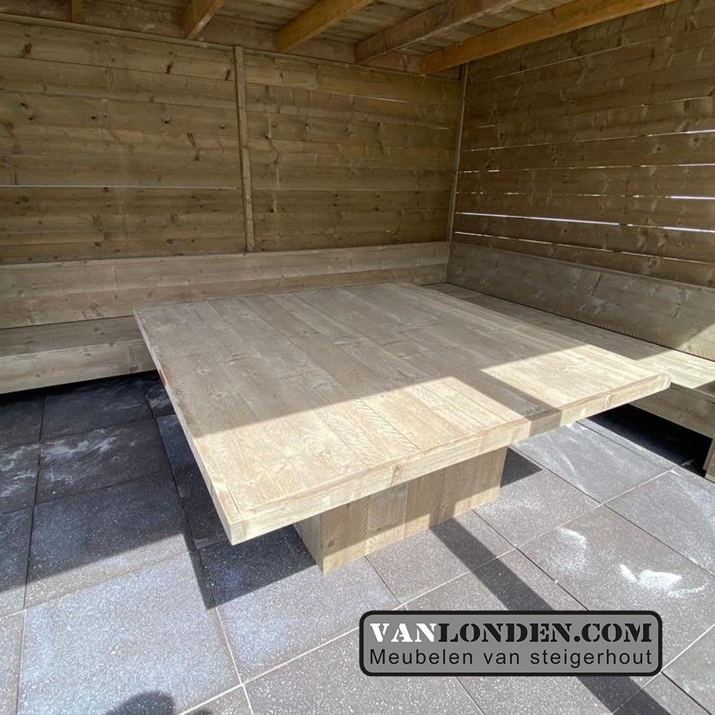 Steigerhouten eettafel Ennie