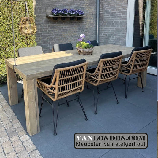 Steigerhouten eettafel Jack