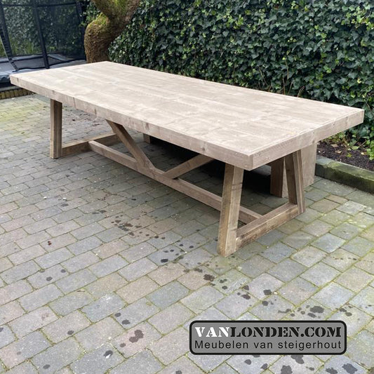 Steigerhouten eettafel Jellie