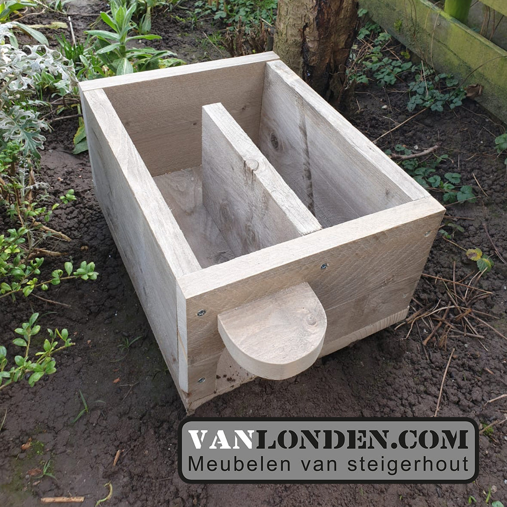 Steigerhouten egelhuisje