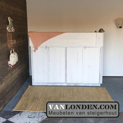 Steigerhouten halfhoogslaper Milou