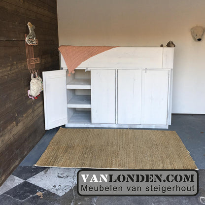 Steigerhouten halfhoogslaper Milou