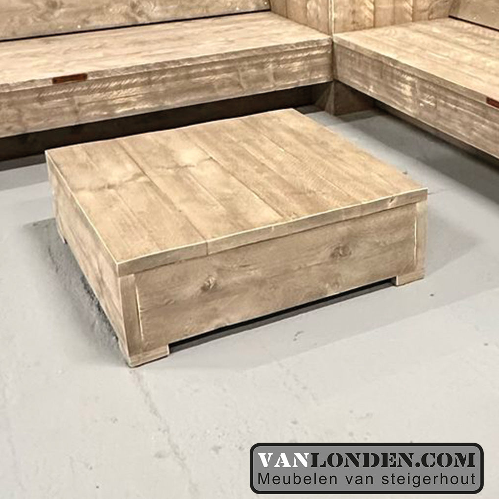 Steigerhouten tuinset Aaron