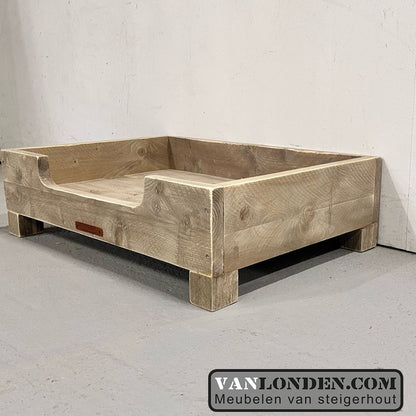 Steigerhouten hondenmand Mack