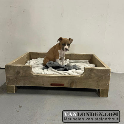 Steigerhouten hondenmand Mack