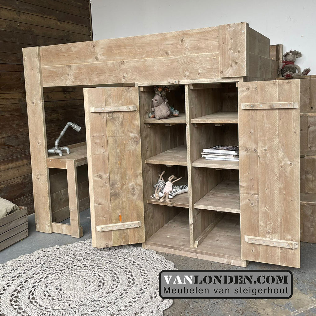 Steigerhouten hoogslaper Aukje