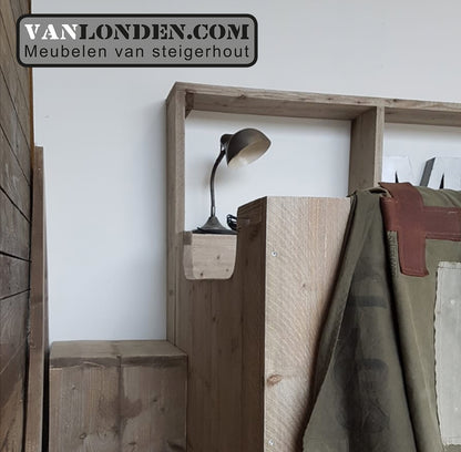 Steigerhouten hoogslaper Famke