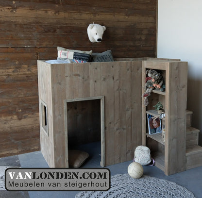 Steigerhouten hoogslaper Friso