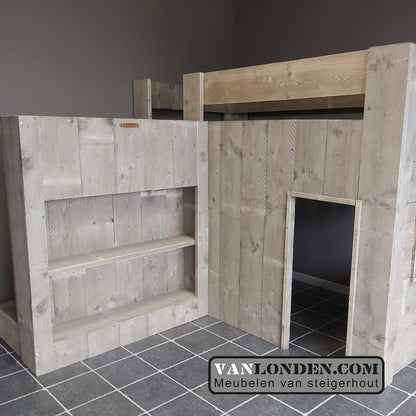 Steigerhouten hoogslaper Jelte