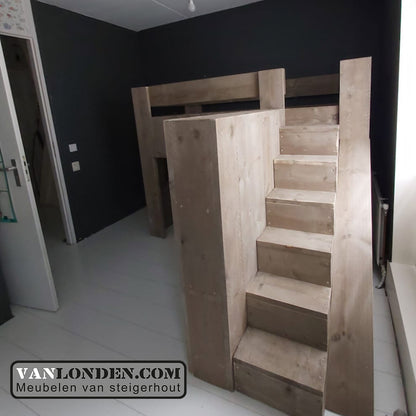 Steigerhouten hoogslaper Jelte